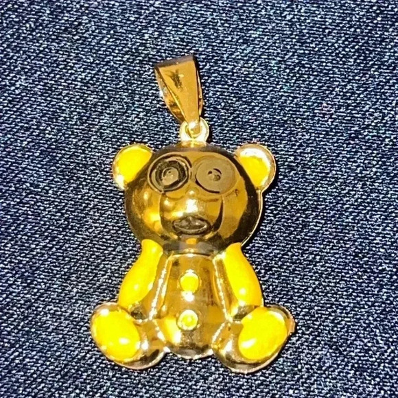 Enamel Teddy Bear - Picture 3 of 6